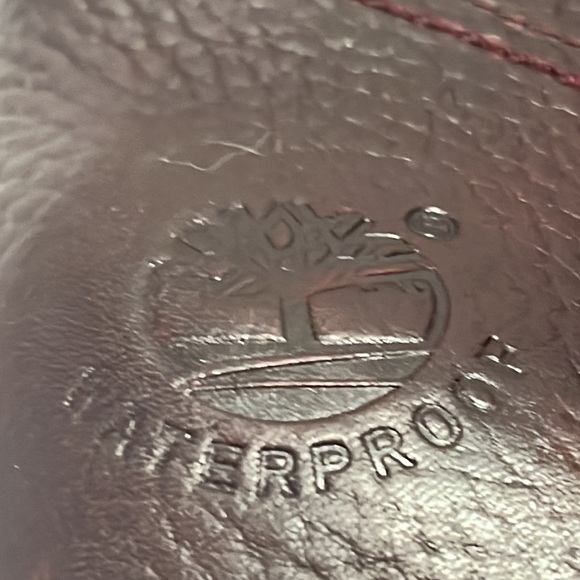 Timberland Earthkeepers Burgundy Colored Heeled Waterproof Boots, Size 10, NWOT - Picture 9 of 15